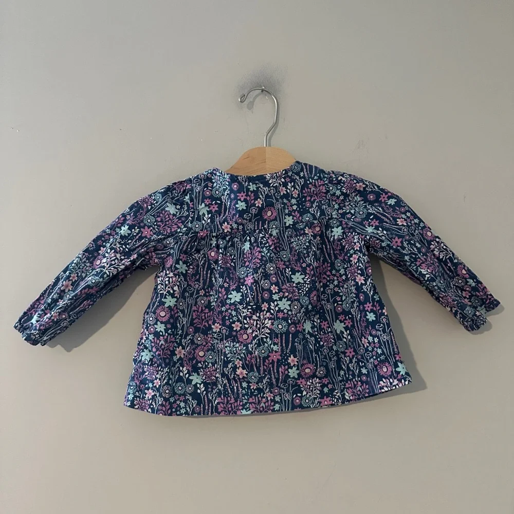 $11 ADD ON baby gap‎ top floral shirt 12-18 Zara Mayoral Rylee + Cru Katie Quinn